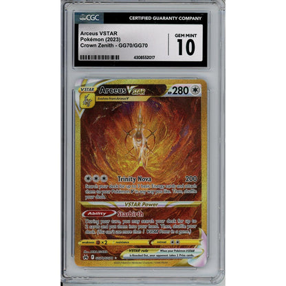 Graded Pokemon: Arceus VSTAR CGC 10