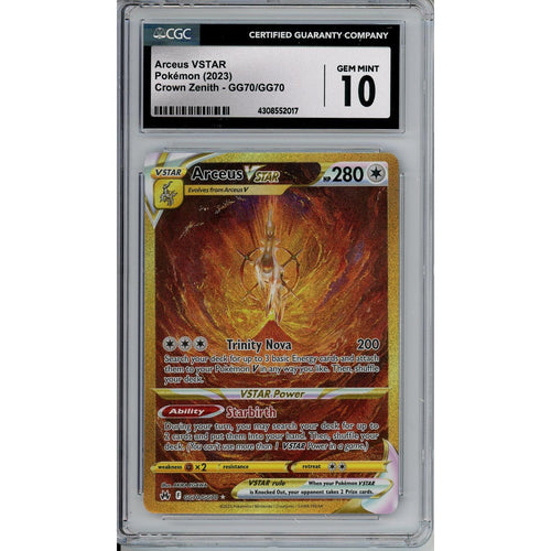 Graded Pokemon: Arceus VSTAR CGC 10