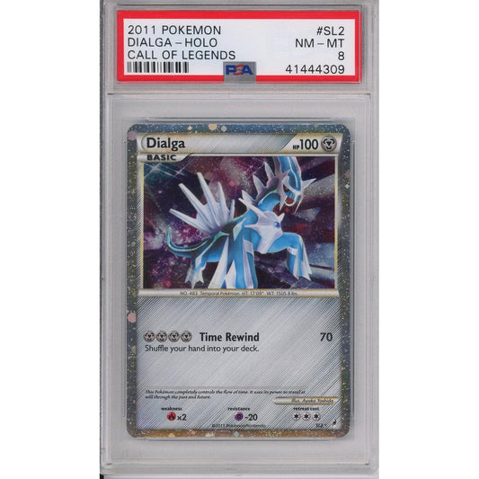 Pokemon Graded: Dialga Holo PSA 8