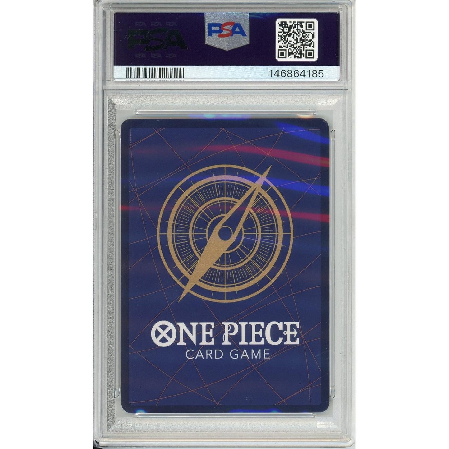 One Piece Graded: Gum-Gum Fire-Fist Pistol Red Hawk OP11-114 Fist of Divine Speed (2025) Alt Art PSA 10
