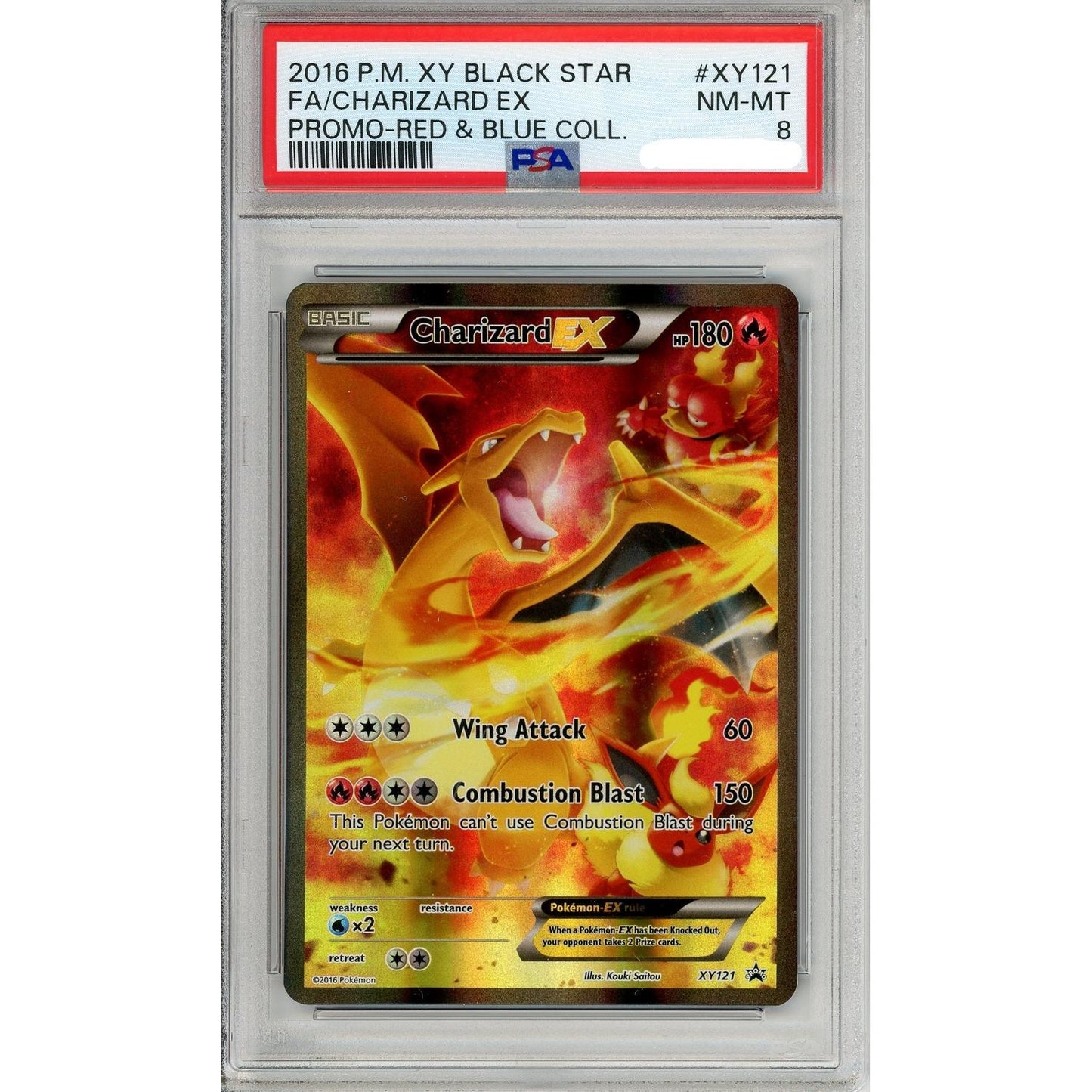 Pokemon Graded: Charizard EX PSA 8
