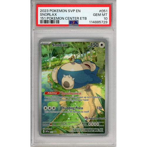 Pokemon Graded: Snorlax PSA 10