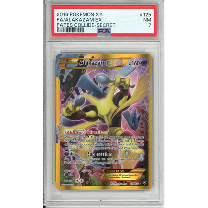 Pokemon Graded: Alakazam EX PSA 7