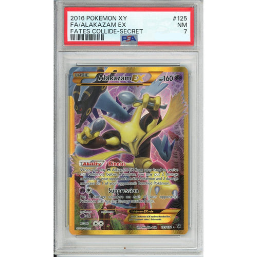 Pokemon Graded: Alakazam EX PSA 7