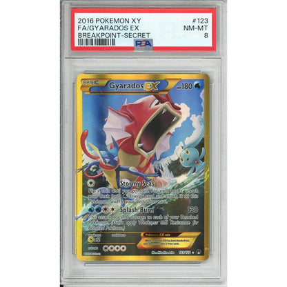 Pokemon Graded: Gyarados EX PSA 8