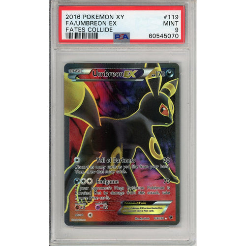 Pokemon Graded: Umbreon EX PSA 9