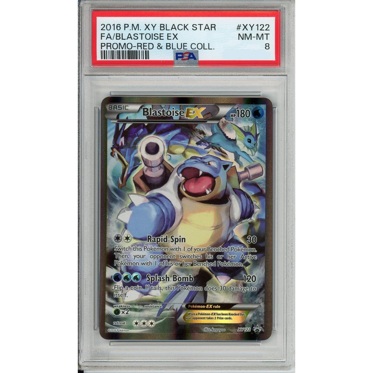 Pokemon Graded: Blastoise PSA 8