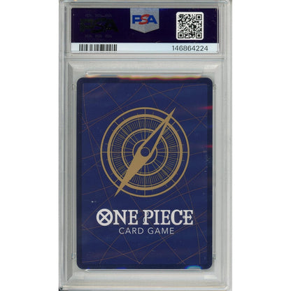 One Piece Graded: Vinskmoke Sanji OP10-063 Treasure Rare (2025) PSA 10