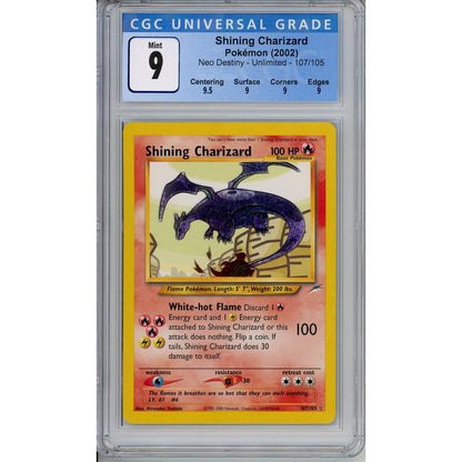 Pokemon Graded: Shining Charizard CGC 9