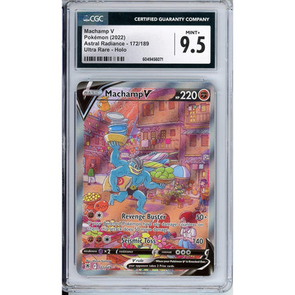 Pokemon Graded: Machamp V CGC 9.5