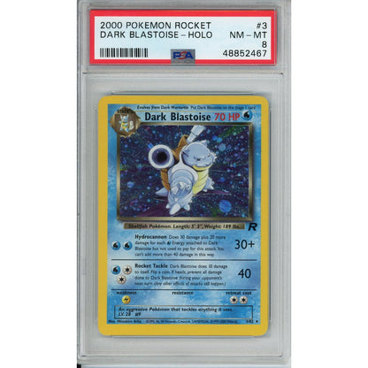 Pokemon Graded: Dark Blastoise PSA 8