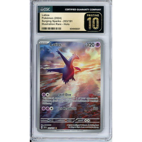 Pokemon Graded: Latios CGC Pristine 10