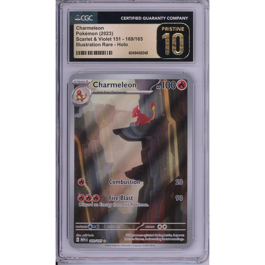 Pokemon Graded: Charmeleon CGC Pristine 10