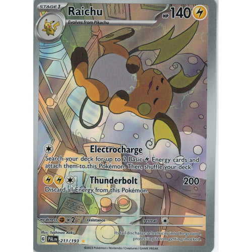 Pokemon Single: Raichu - 211/193 - SV02: Paldea Evolved NM