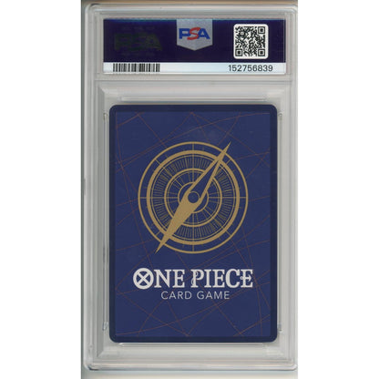 One Piece Graded: Monkey. D. Luffy (2025) OP13-118 Red Manga Alt Art PSA 10