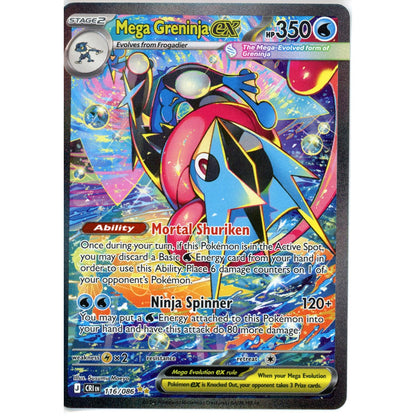 Pokemon Single: Mega Greninja EX #116/086