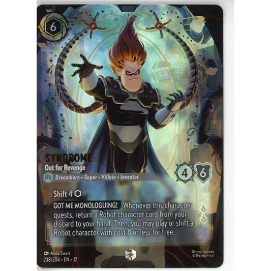 Lorcana Single: Syndrome Out for Revenge Enchanted 238 NM