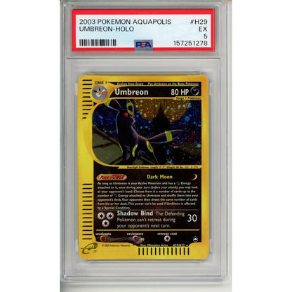 Pokemon Graded: Umbreon Holo H29/H32 PSA 5
