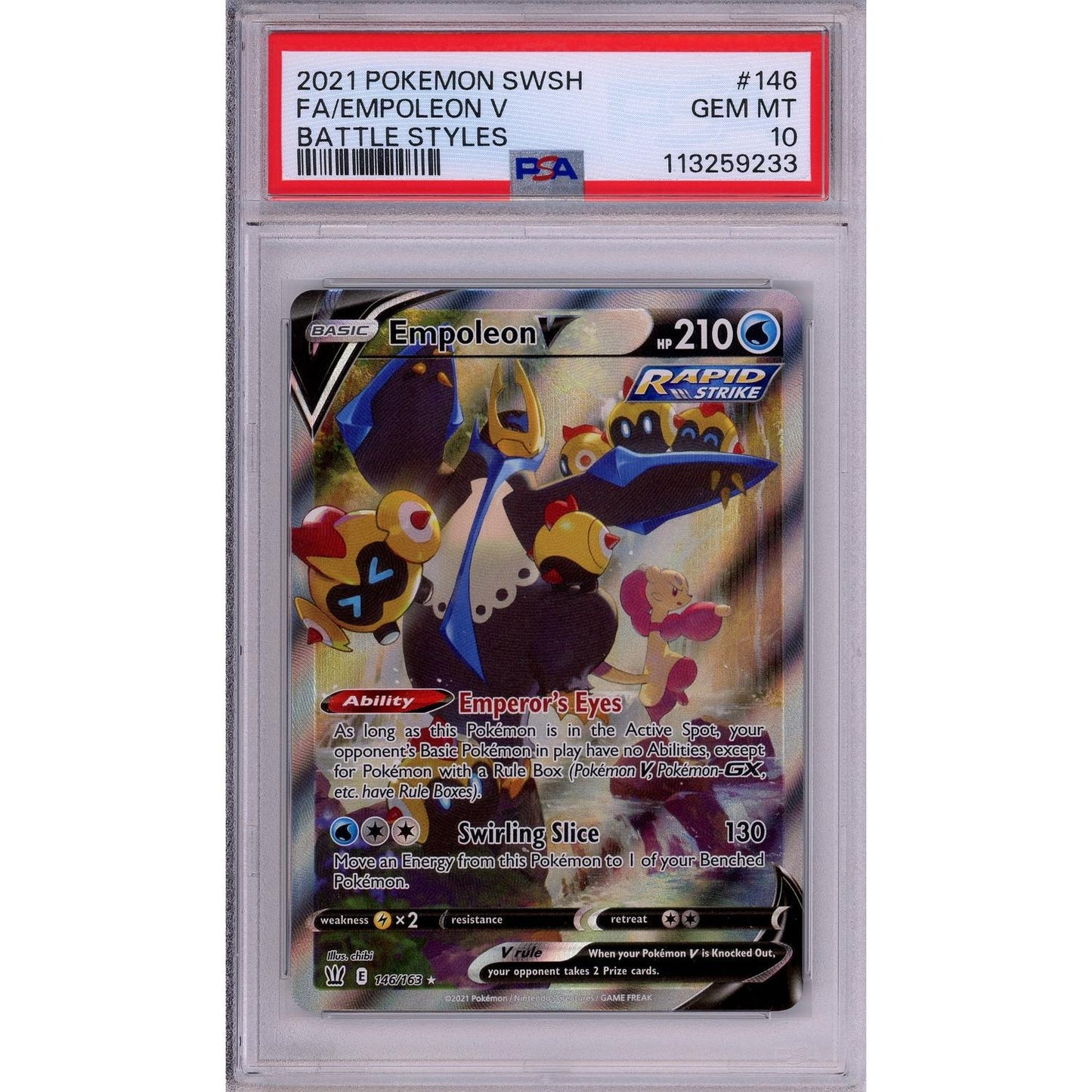 Pokemon Graded: Empoleon V PSA 10