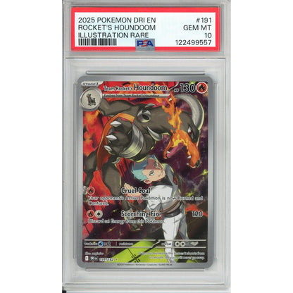 Pokemon Graded: Team Rocket's Houndoom PSA 10