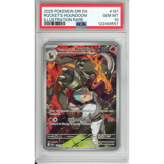 Pokemon Graded: Team Rocket's Houndoom PSA 10