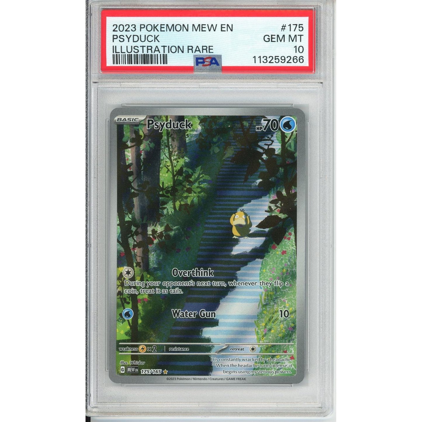 Pokemon Graded: Psyduck PSA 10