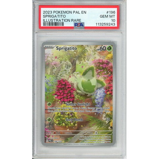 Pokemon Graded: Sprigatito PSA 10