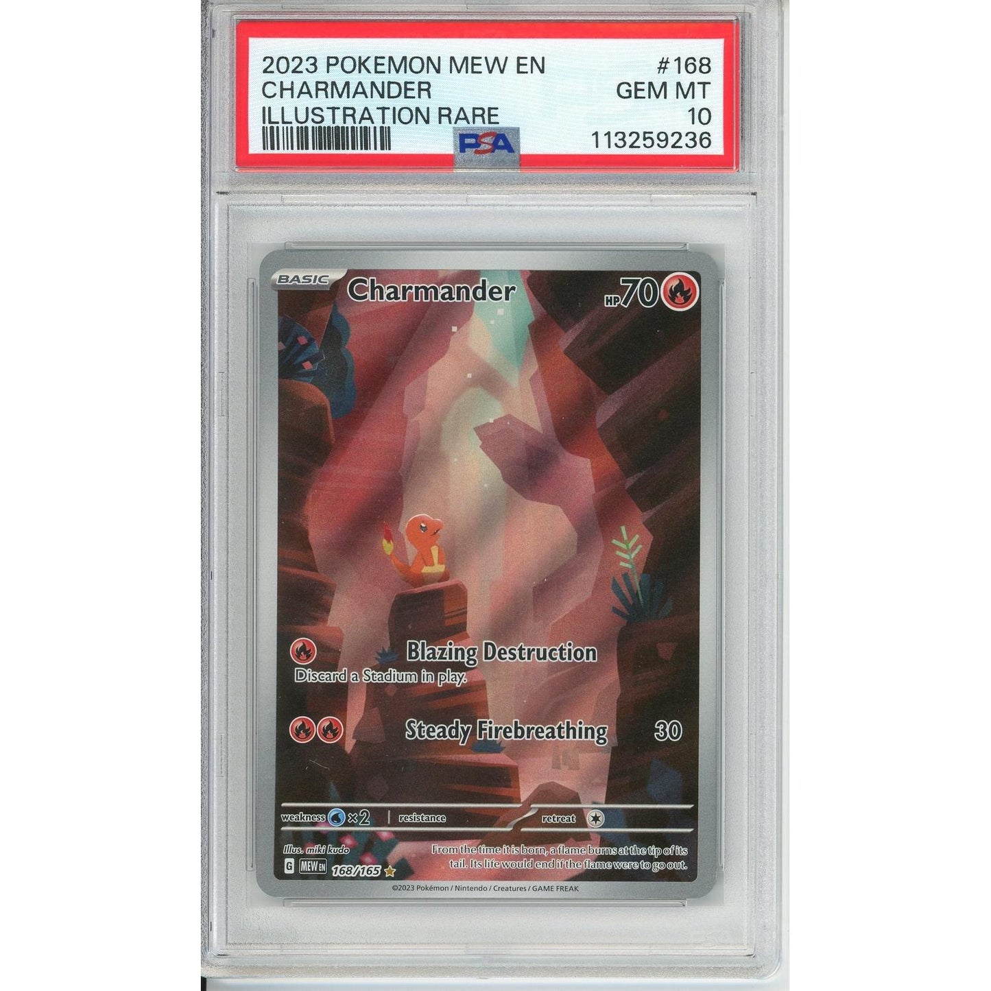 Pokemon Graded: Charmander PSA 10