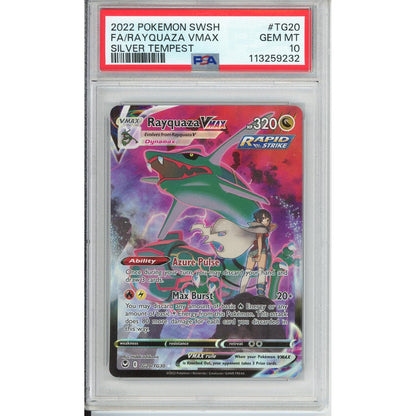 Pokemon Graded: Rayquaza VMAX PSA 10