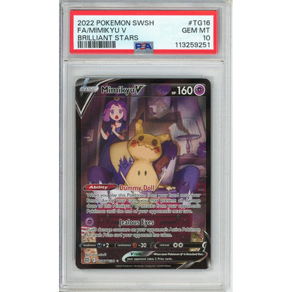 Pokemon Graded: MImikyu V PSA 10