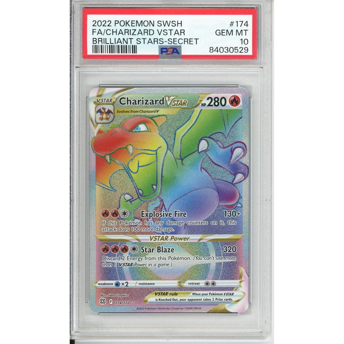 Pokemon Graded: Charizard PSA 10