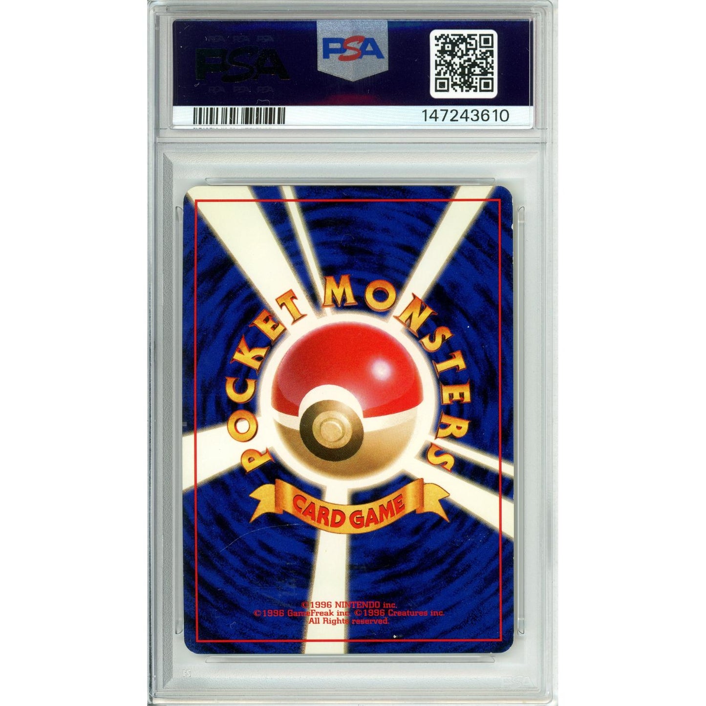 Pokemon Graded: JP Charizard #6 CD Promo (1999) Holo PSA 4