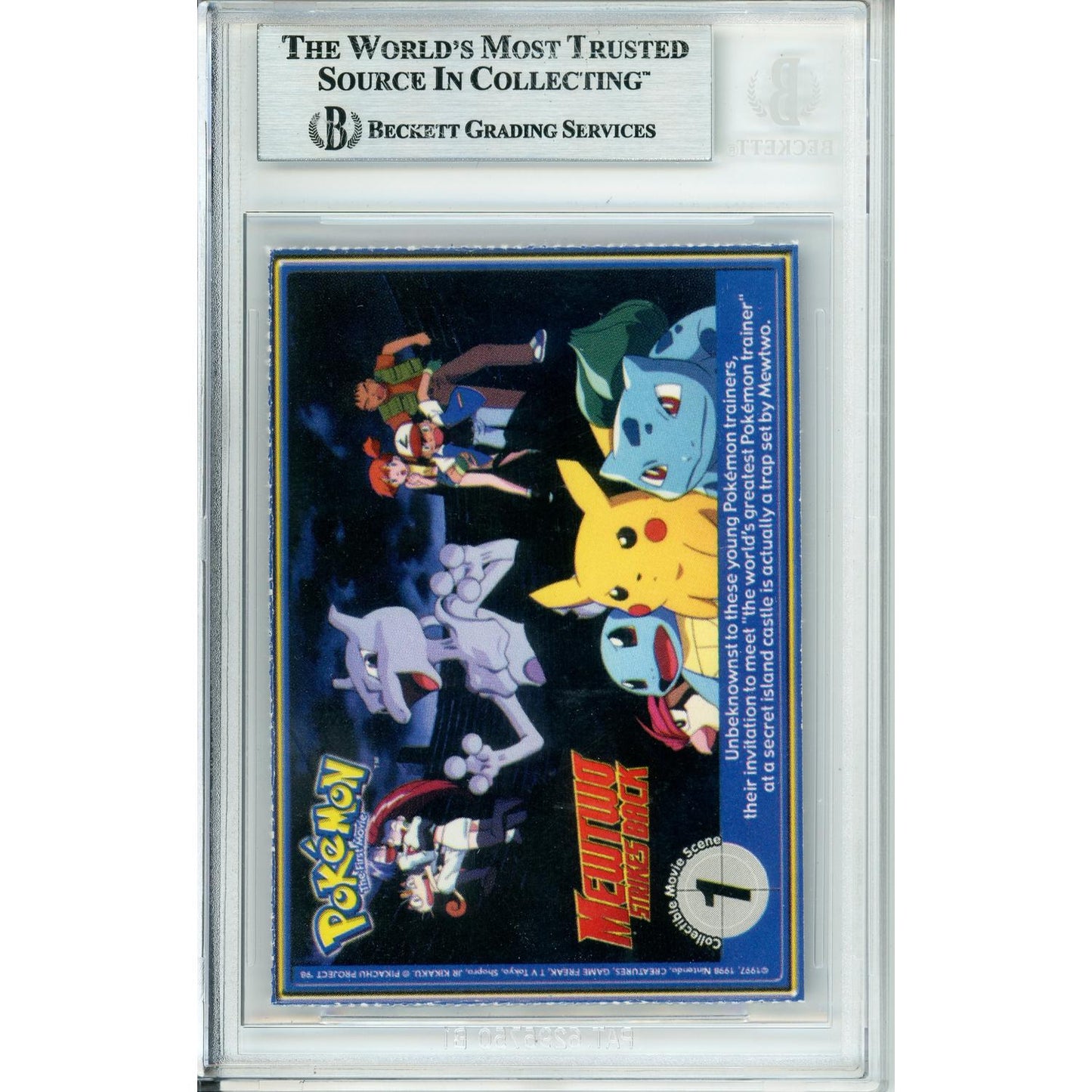 Pokemon Graded: #06 Charizard Burger King (1999) Beckett 9