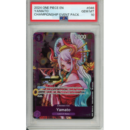 One Piece Graded: Yamato P-046 Championship Event Pack (2024) PSA 10