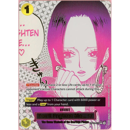 One Piece Single: You'll Frighten Me... Alt Art OP14-118 The Azure's Sea's Seven LP
