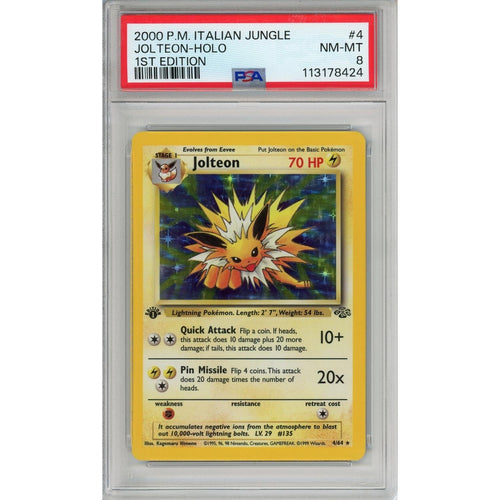 Pokemon Graded: Jolteon PSA 8