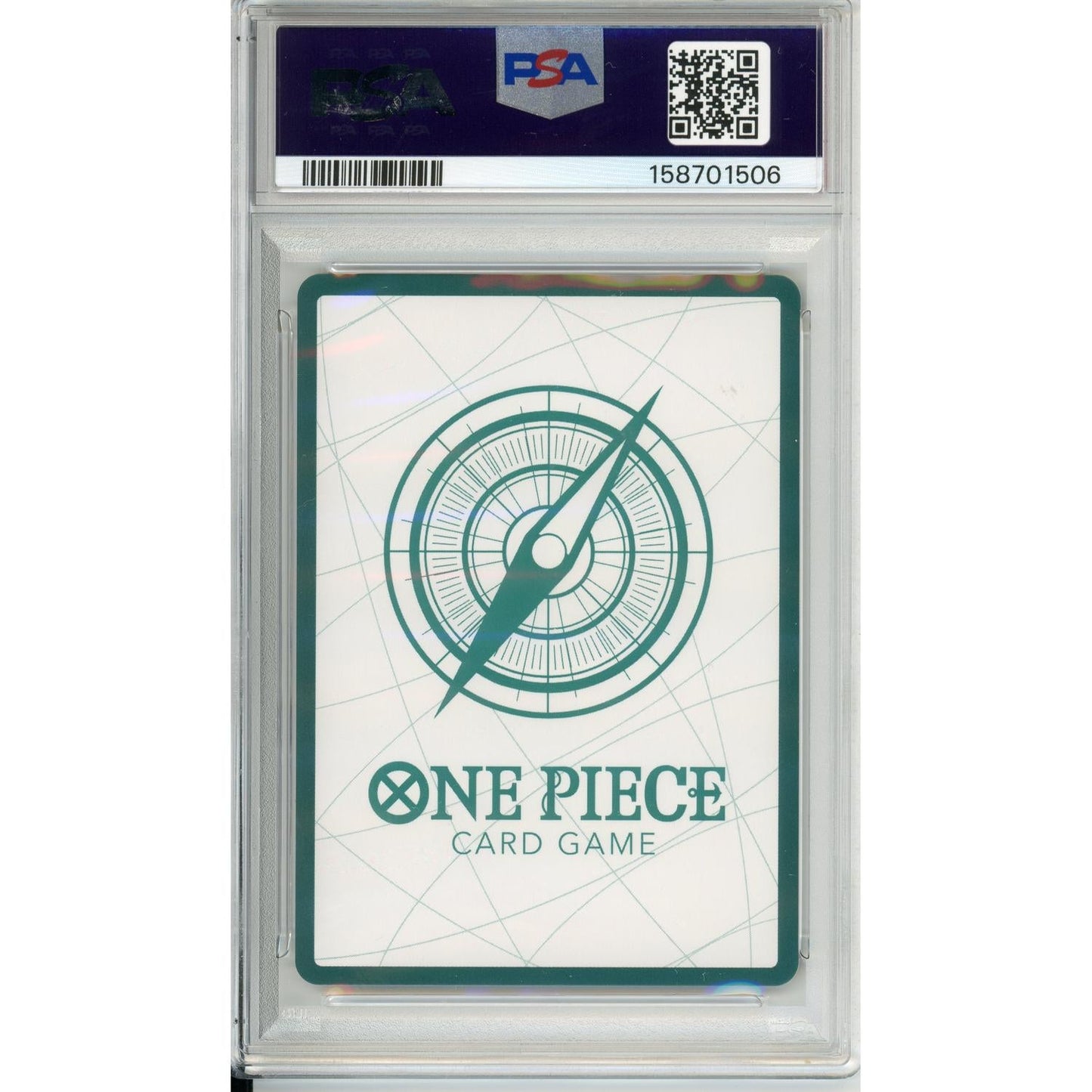 One Piece Graded: Don!! Card Zoro Gold PRB01 PSA 10
