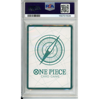 One Piece Graded: Don!! Card Zoro Gold PRB01 PSA 10