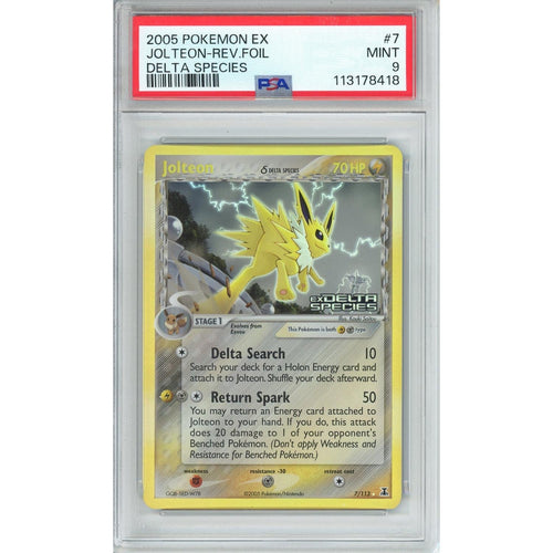 Pokemon Graded: Jolteon Delta Species PSA 9