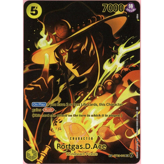 One Piece Single: Portgas D. Ace ST13-011 Legacy Of The Master NM