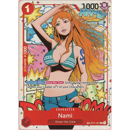 One Piece SIngle: Nami Manga Alt Art ST01-007 Wings Of The Captain LP