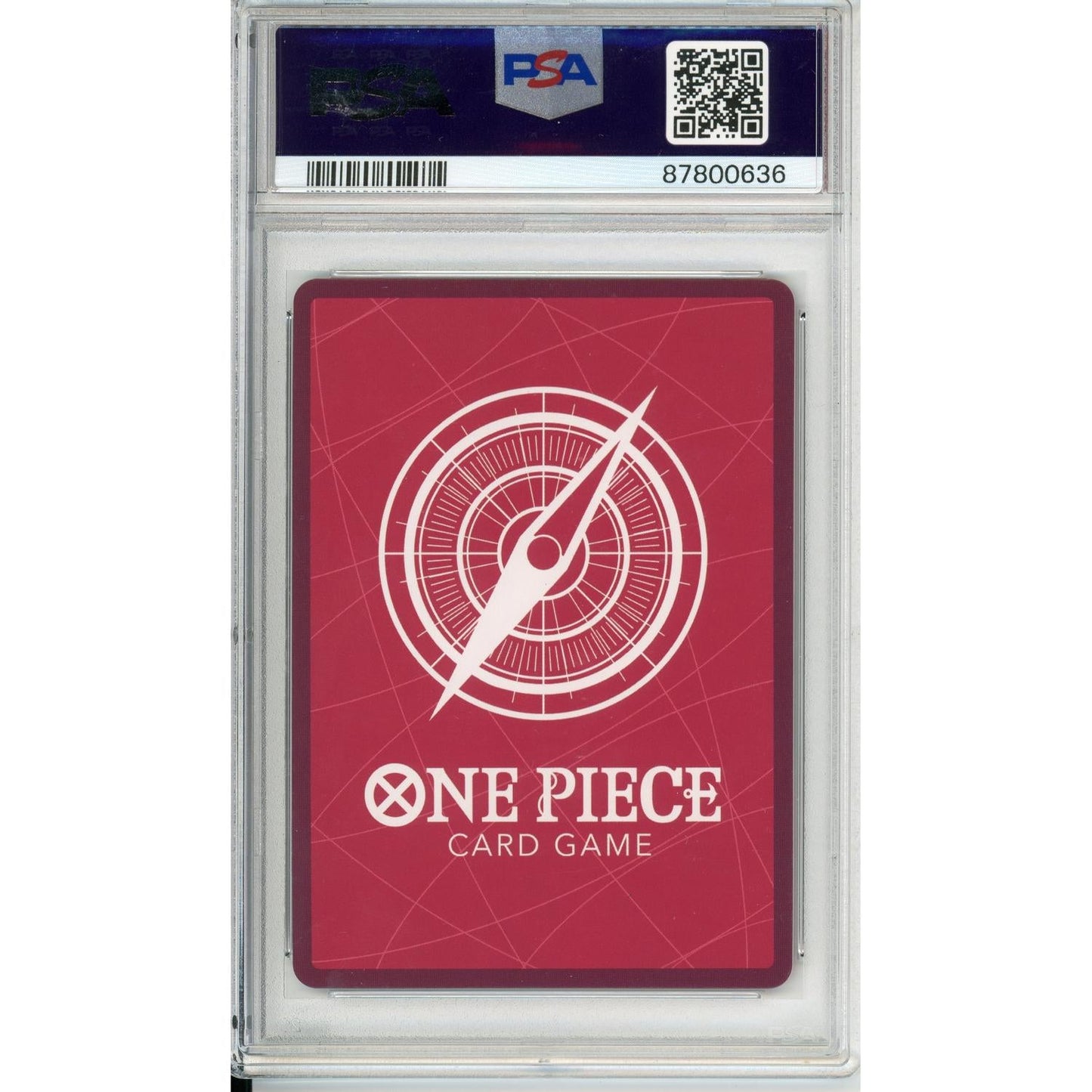 One Piece Graded: Monkey D. Luffy OP01-003 Alt Art Errata (2022) PSA 10