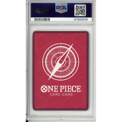 One Piece Graded: Monkey D. Luffy OP01-003 Alt Art Errata (2022) PSA 10