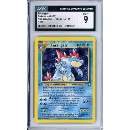 Pokemon Graded: Feraligatr CGC 9
