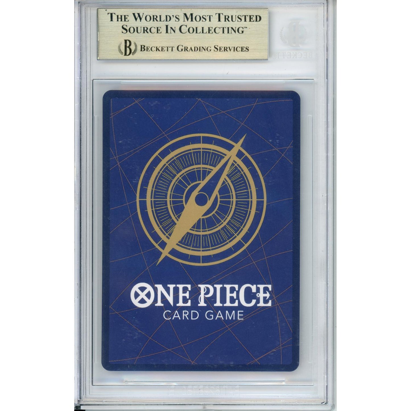 One Piece Graded: Monkey D. Luffy PRB01 Manga Alternate Art Beckett 10