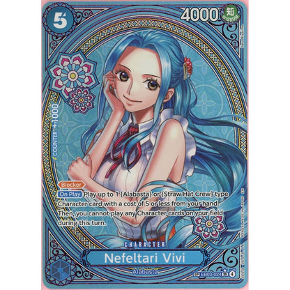 One Piece Single: Nefeltari Vivi SP EB03-024 Extra Booster Heroines Edition NM