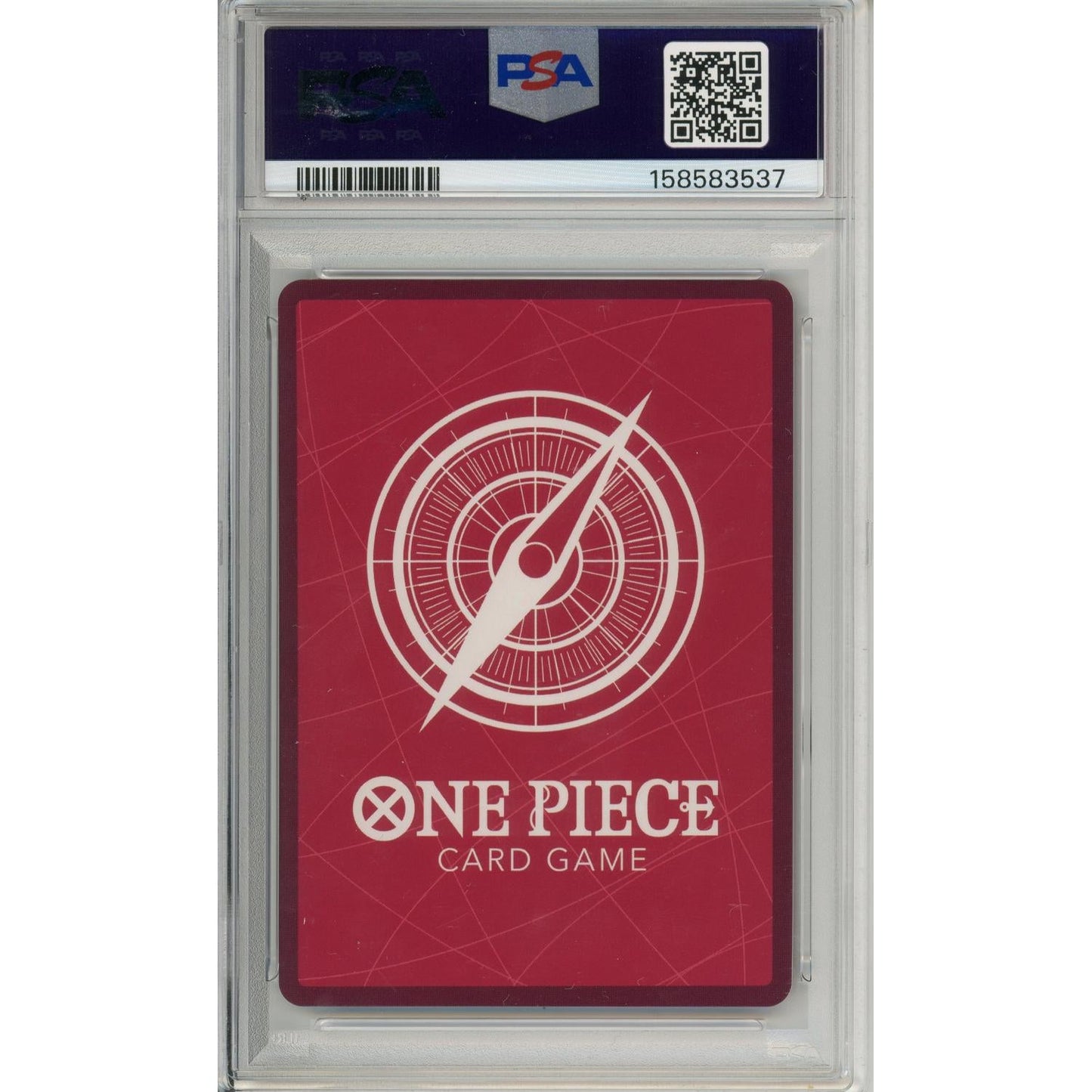 One Piece Graded: Monkey D. Garp OP02-002 Leader Alternate Art PSA 10