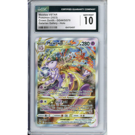 Pokemon Graded: Mewtwo VSTAR CGC 10