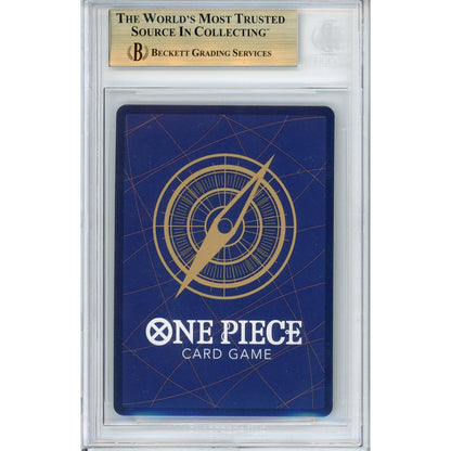 One Piece Graded: Silvers Rayleigh Manga Alt Art OP08-118 Two Legends Beckett 10