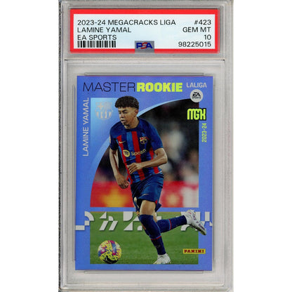 Graded Topps: Lamine Yamal Master Rookie #423 EA Sports PSA 10